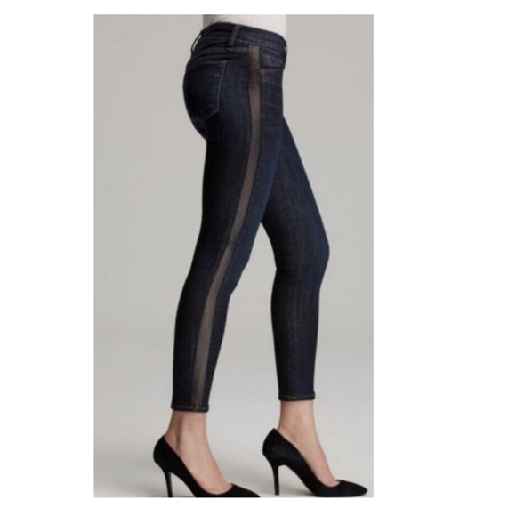 Hudson Jeans Denim - Hudson Women's Ava Super Skinny Cropped Jeans Size 27 Style WC4022DIF